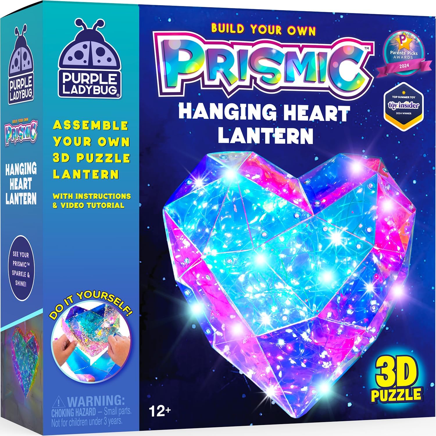 Prismic - 3D Puzzle - Hanging Heart Lantern