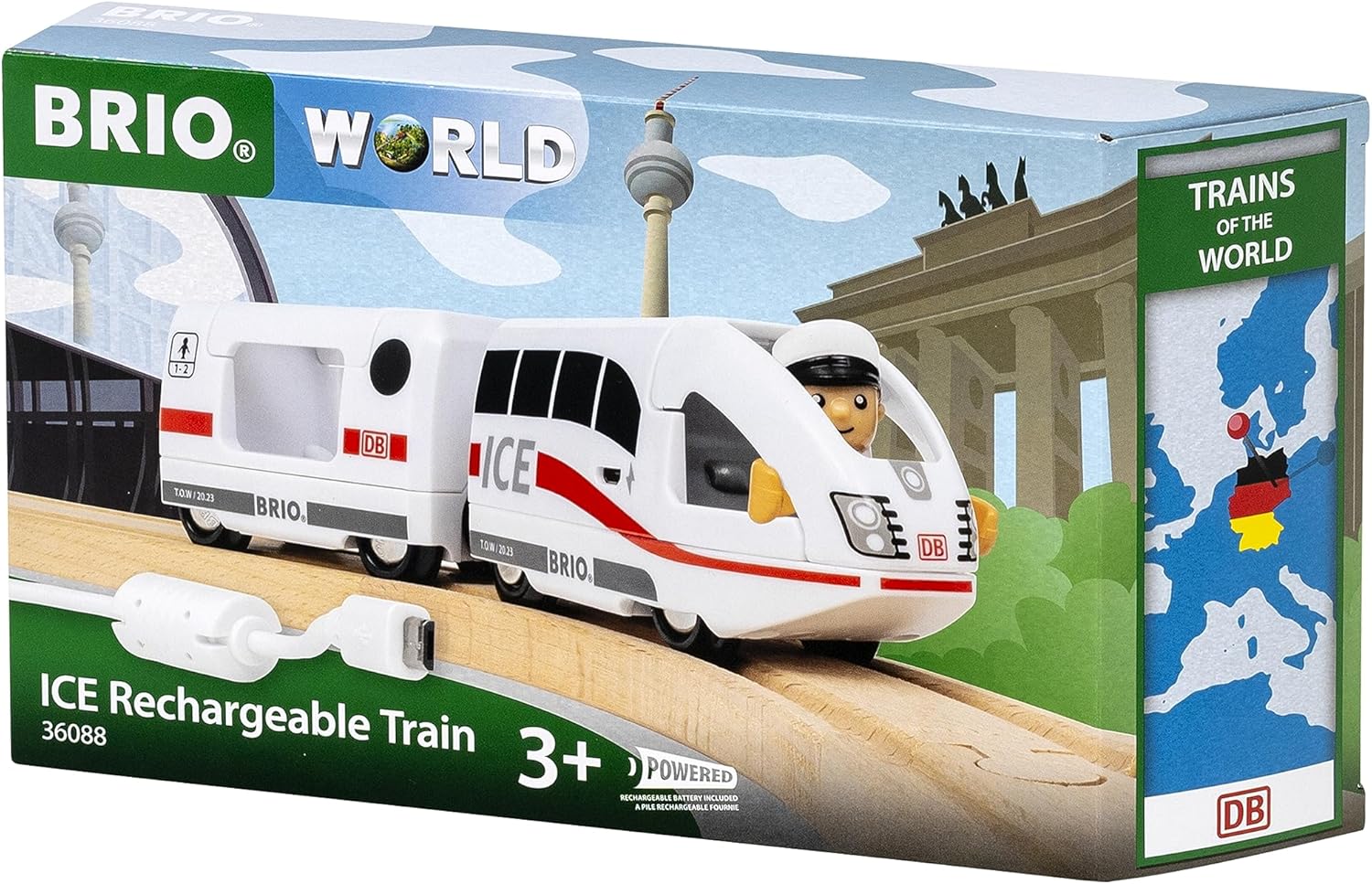 BRIO - ICE Rechargeable Train (36088) - NEW!