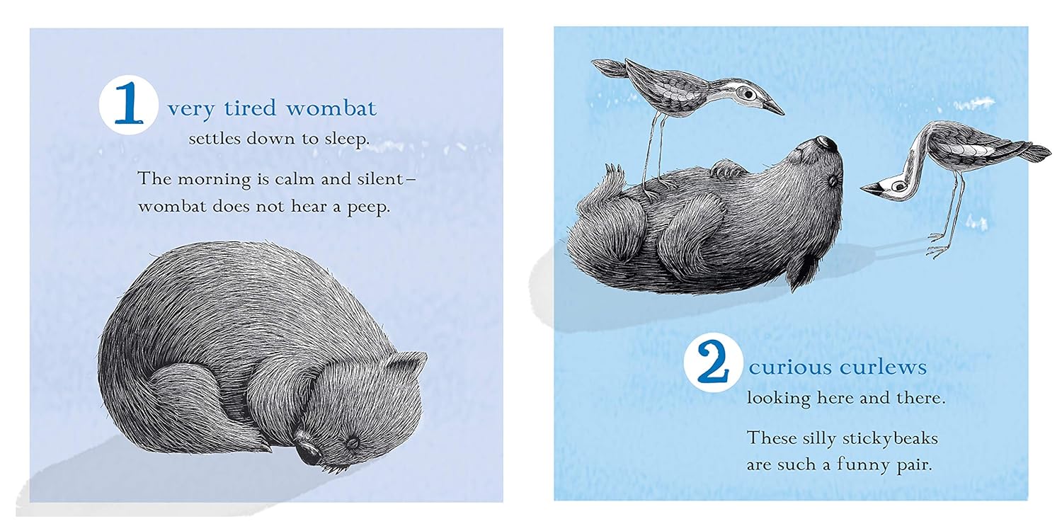 One Very Tired Wombat Board Book