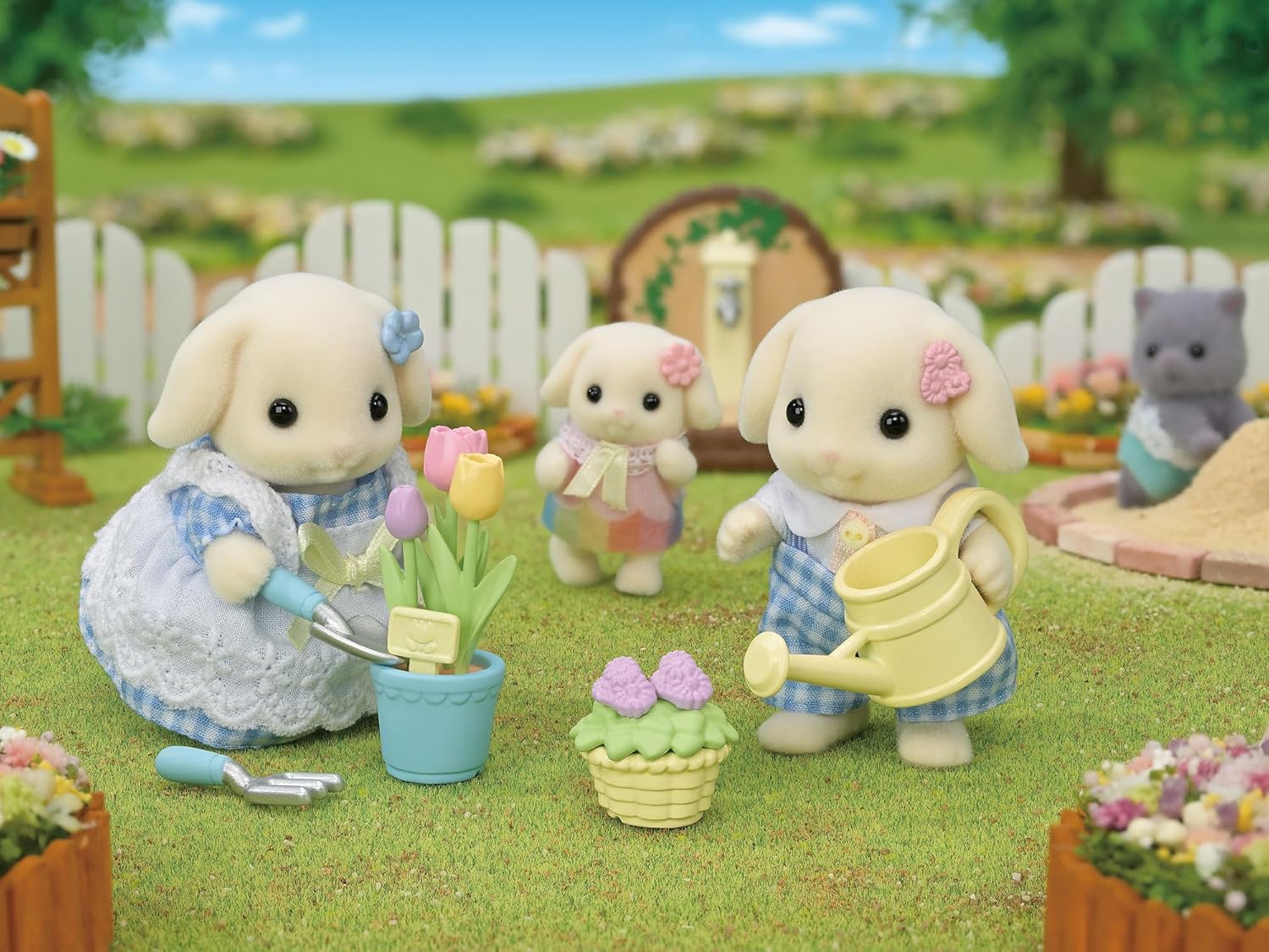 Blossom Gardening Set - Flora Rabbit Sister & Brother