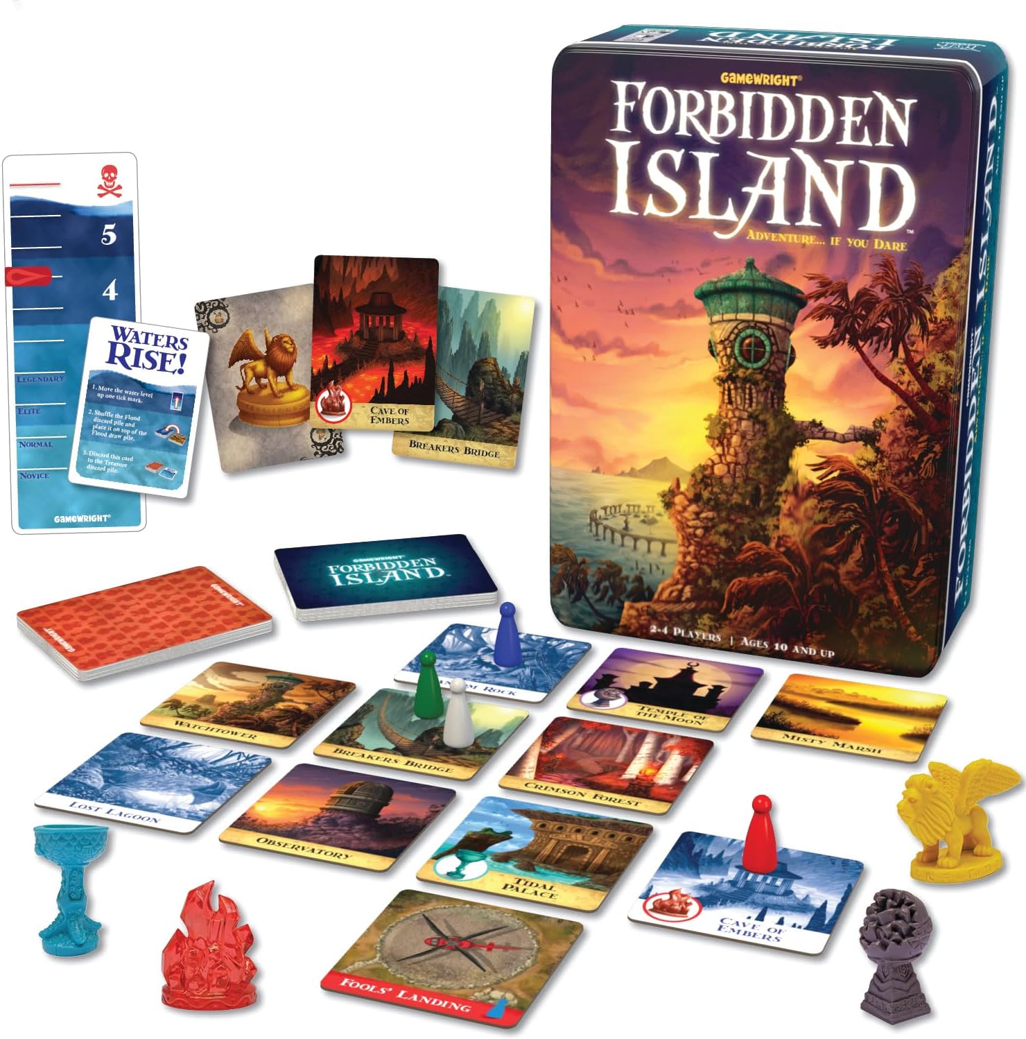 Forbidden Island (Tin) - A Co-operative Game