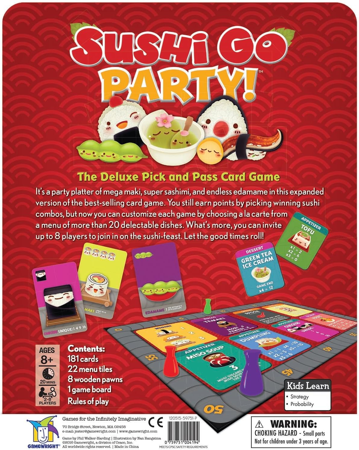 Sushi Go Party! - Board Game