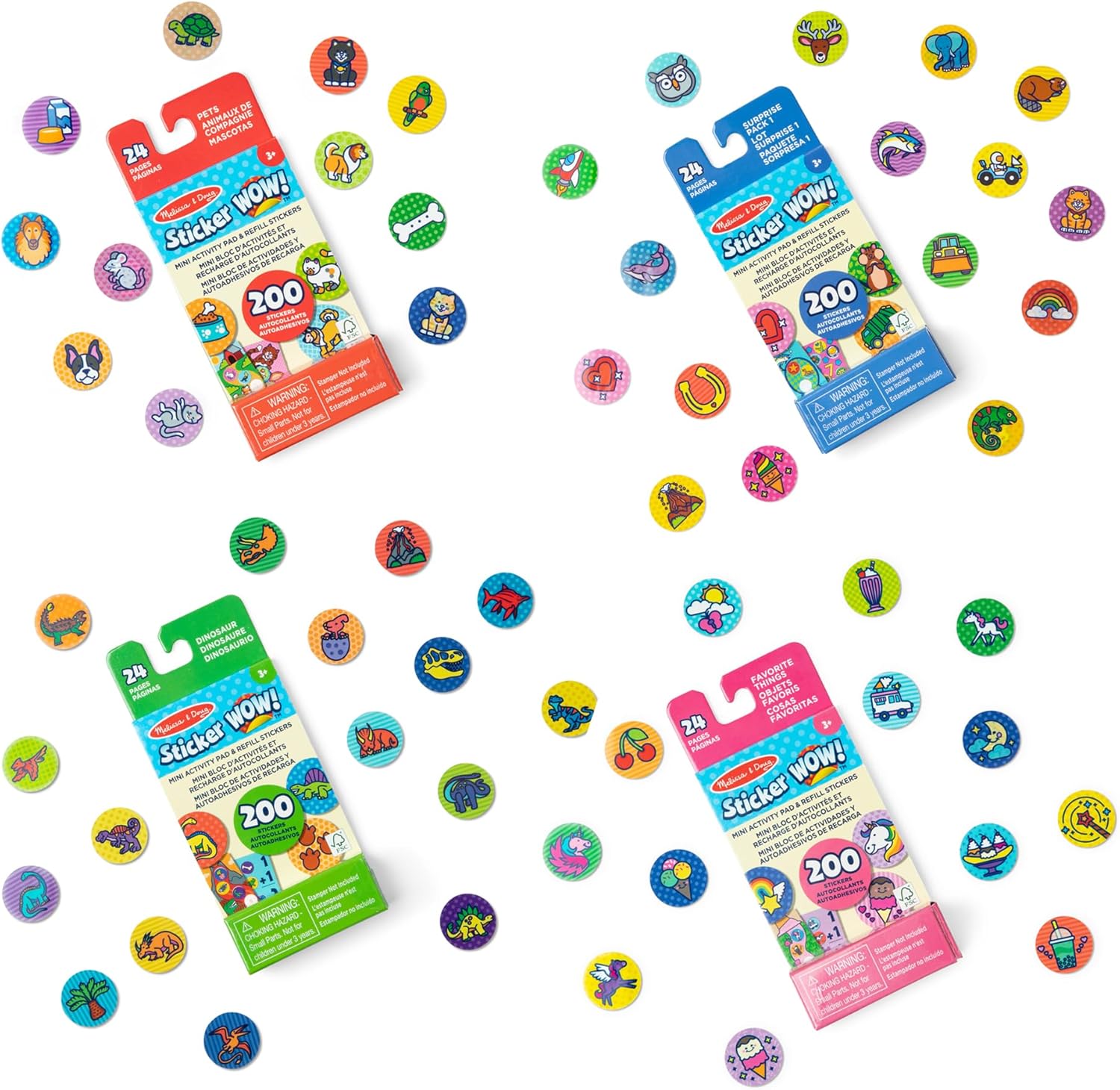 Sticker WOW! Mini Activity Pad & Refill Stickers - NEW!