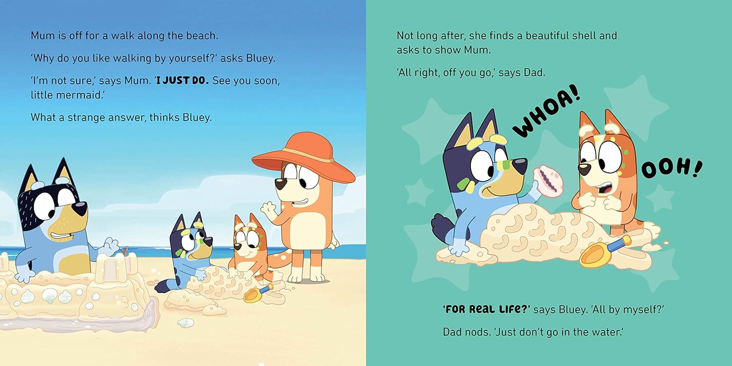 Bluey - The Beach - Lift-the-Flap Book