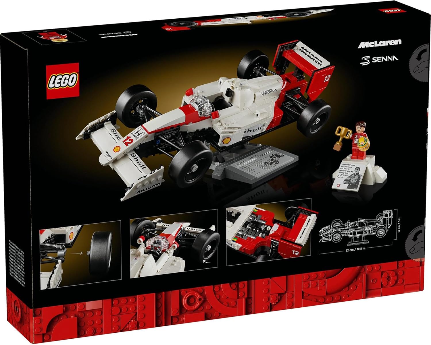 LEGO® Icons McLaren MP4/4 & Ayrton Senna (10330)