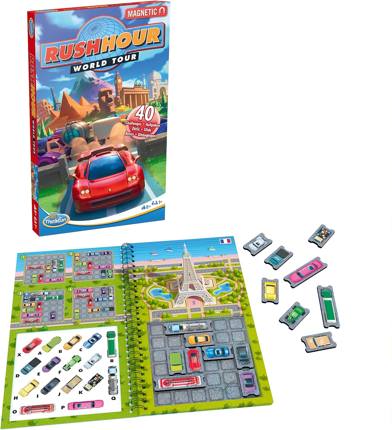 Rush Hour World Tour Travel Puzzle