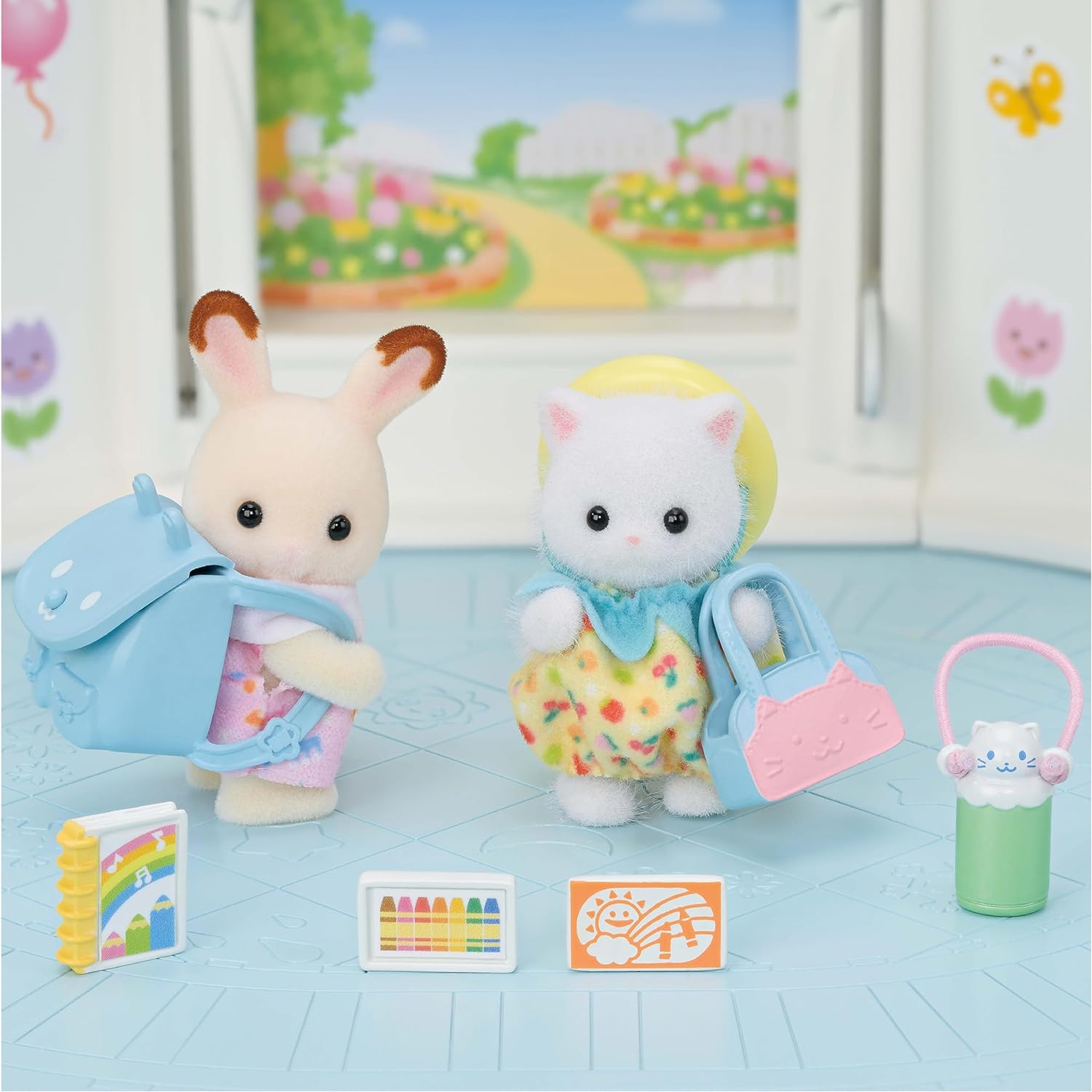 Sylvanian Families - Nursery Friends - Walk Along Duo