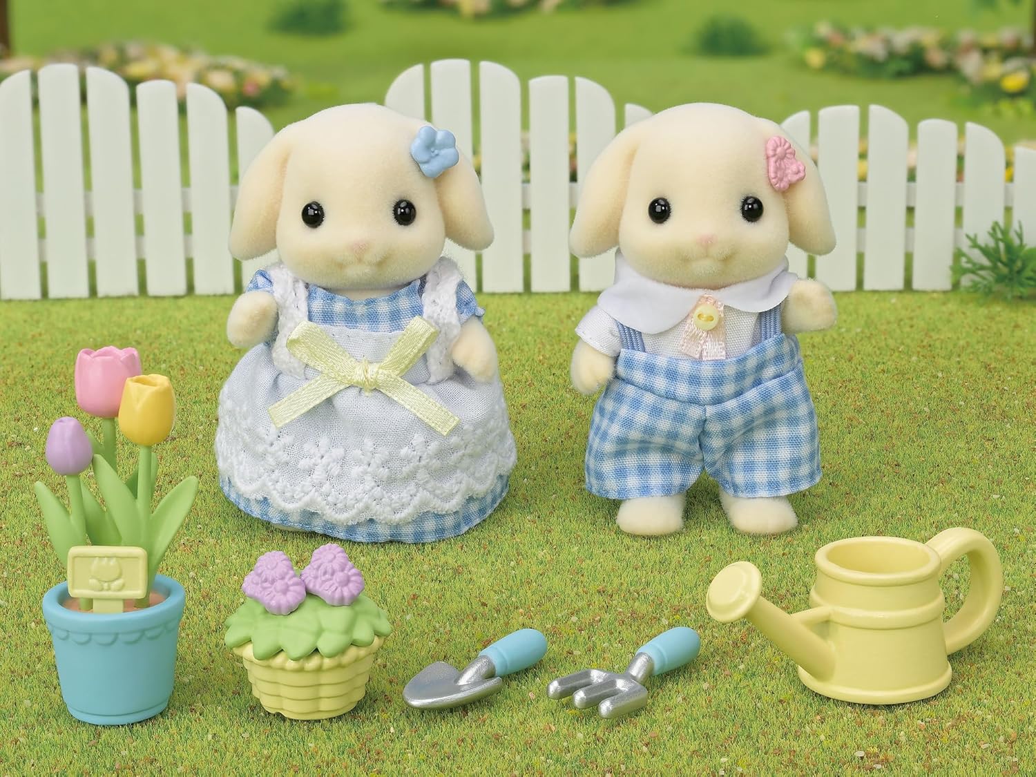 Blossom Gardening Set - Flora Rabbit Sister & Brother