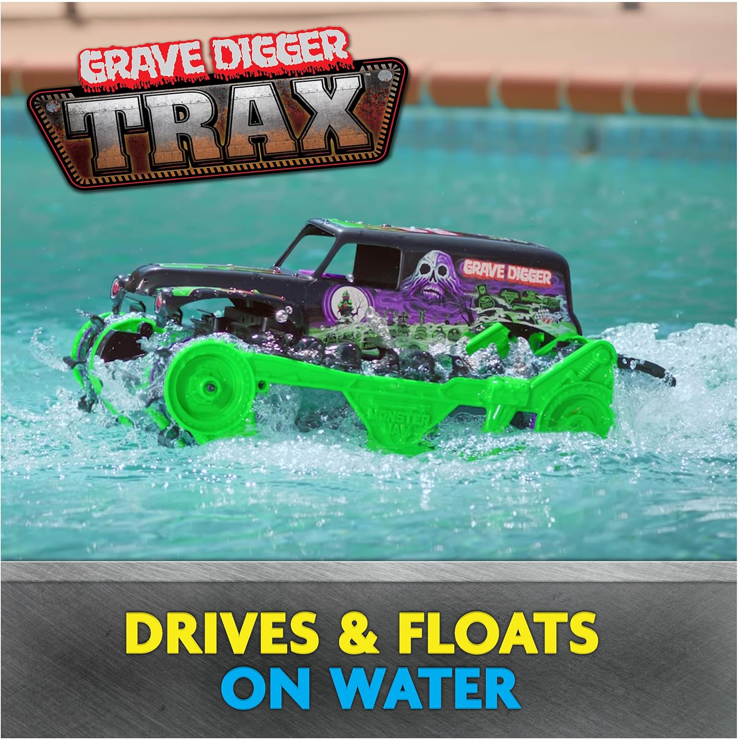 Monster Jam Radio Control - Grave Digger Trax