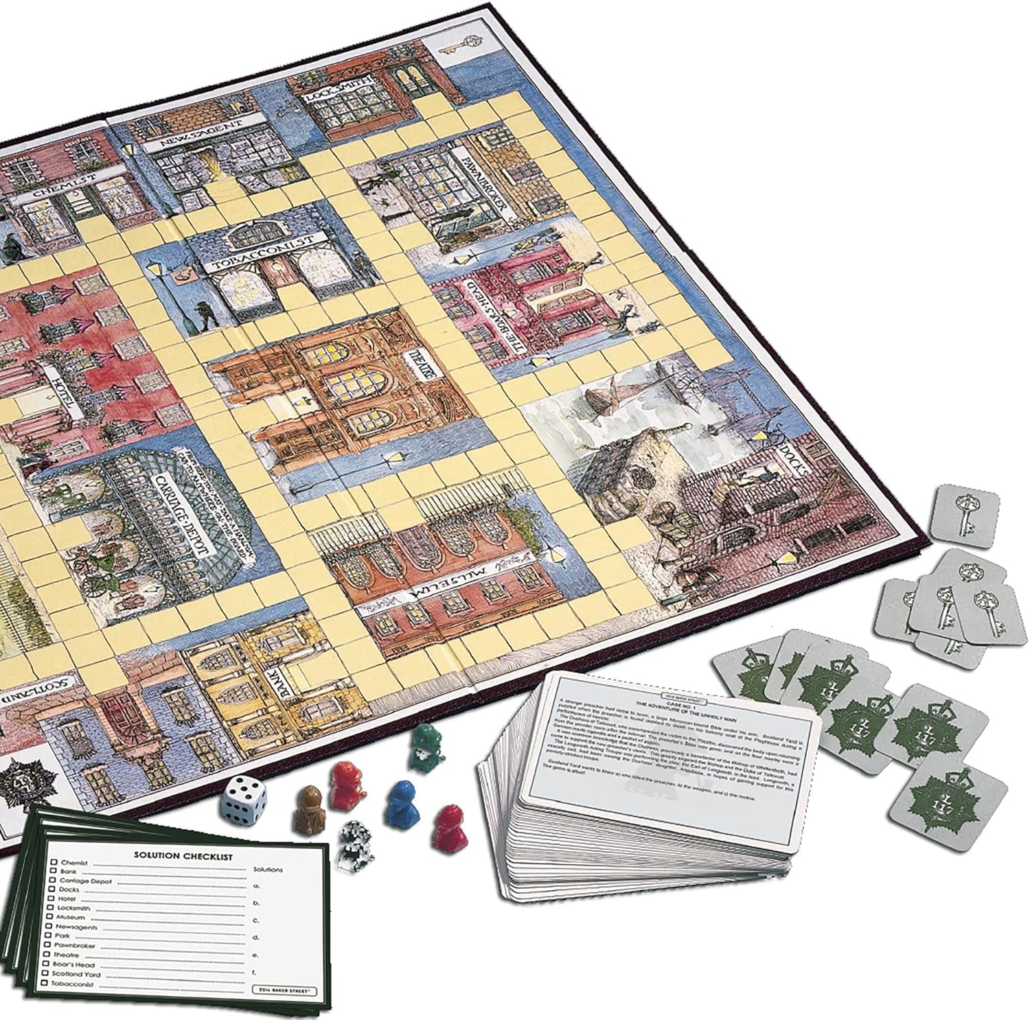 The Sherlock Holmes Master Detective Game - 221B Baker Street