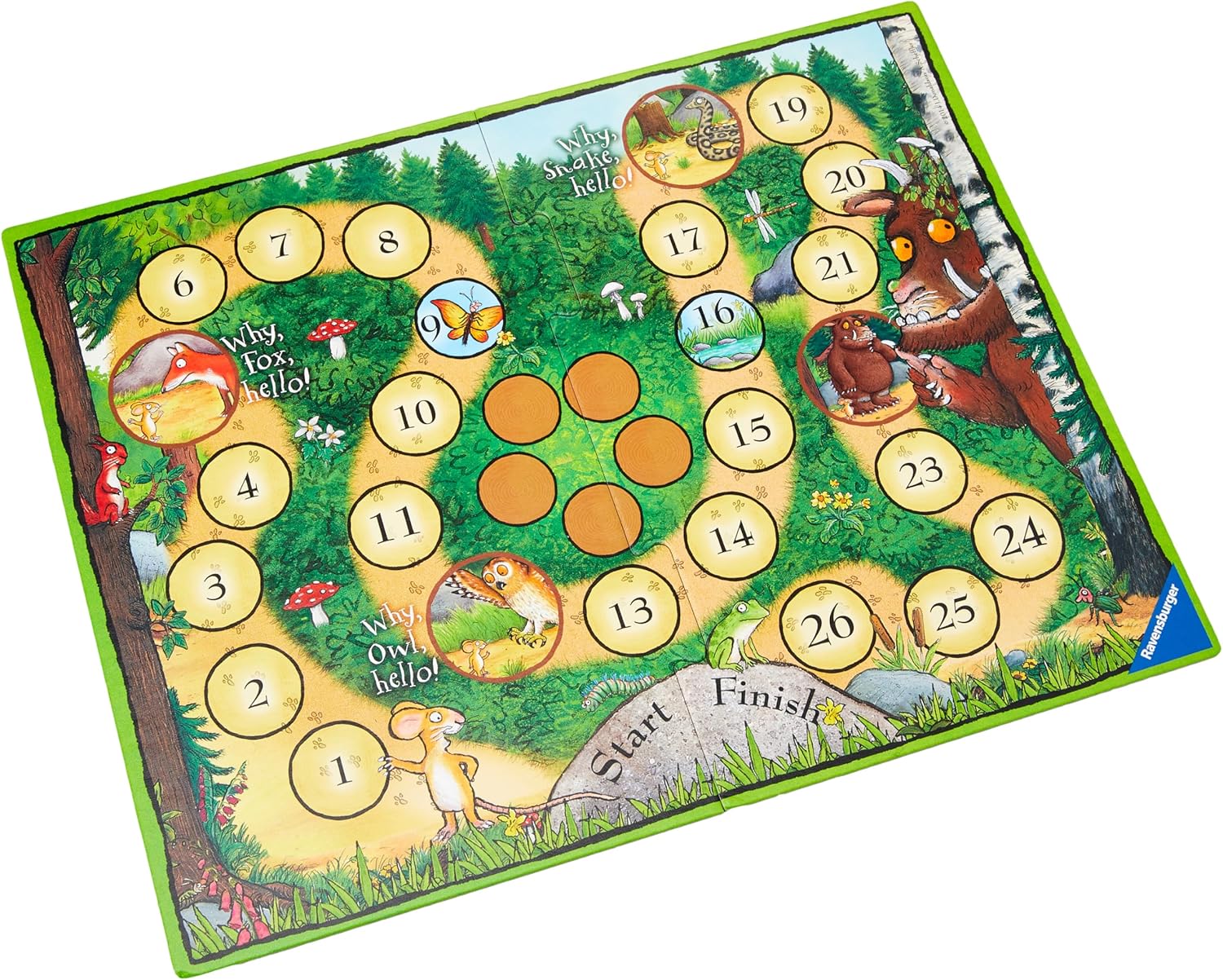 Ravensburger - The Gruffalo Deep Dark Wood Game