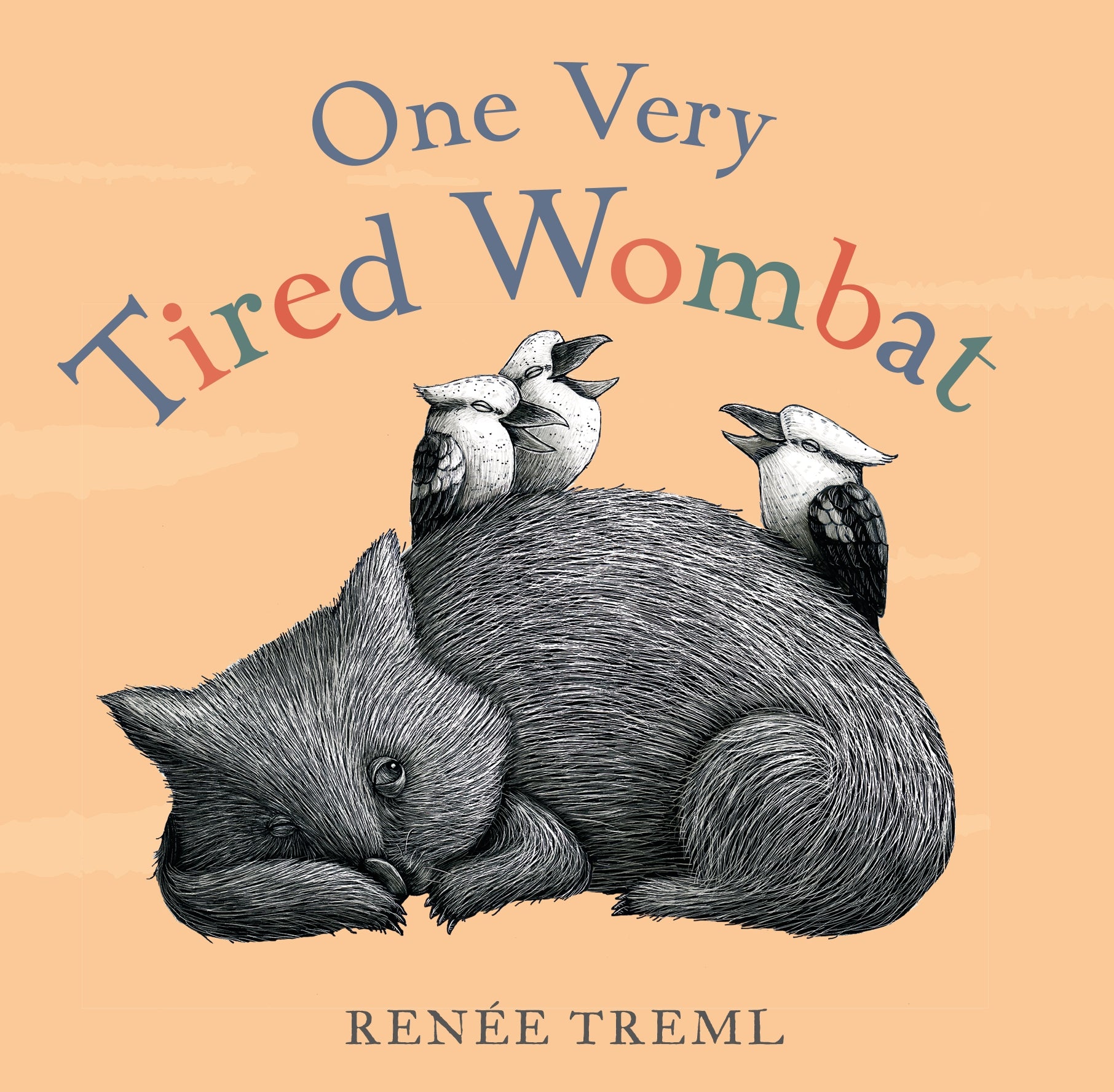 One Very Tired Wombat Board Book