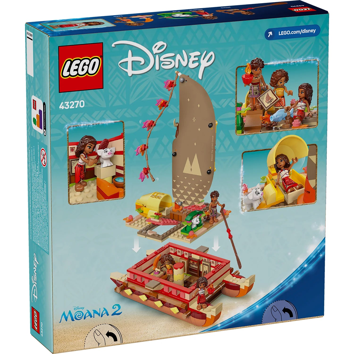 Disney™ Moana’s Adventure Canoe (43270