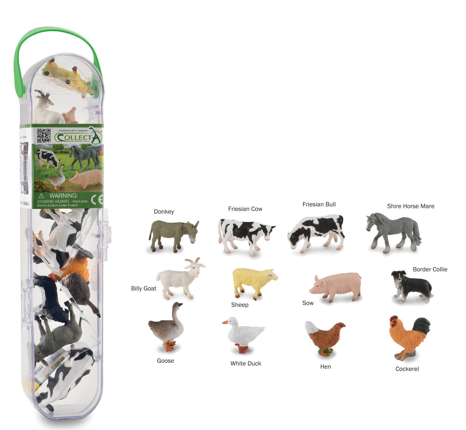 CollectA -  Farm Life - Box of Mini Farm Animals (A1110)