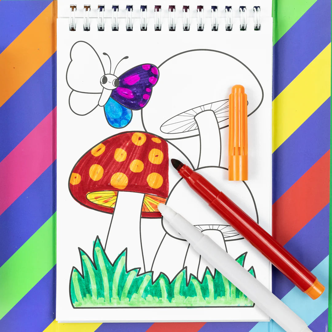 Colour Change Colouring Set - Garden Friends