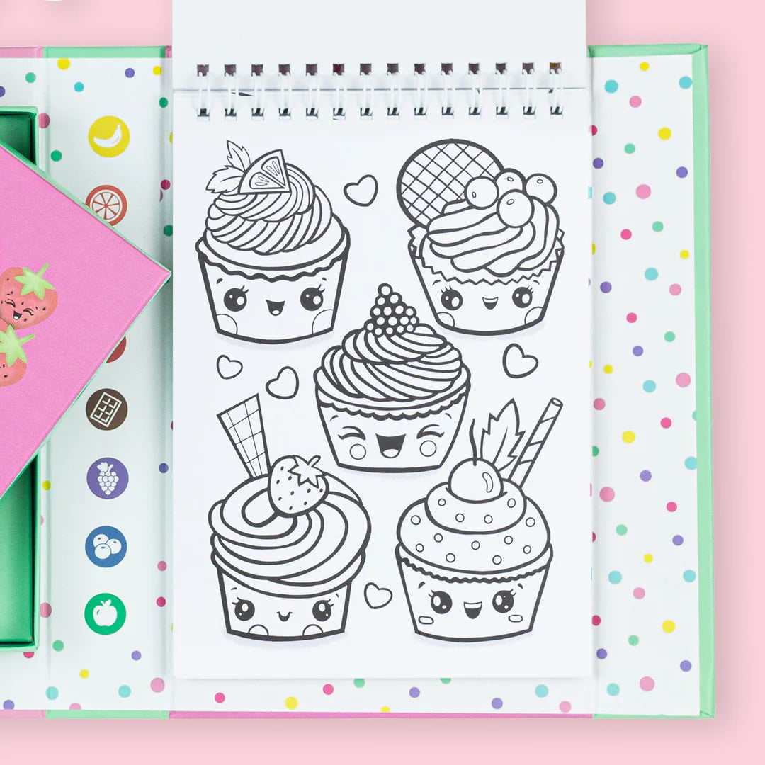 Scented Colouring Set - Fruity Cutie