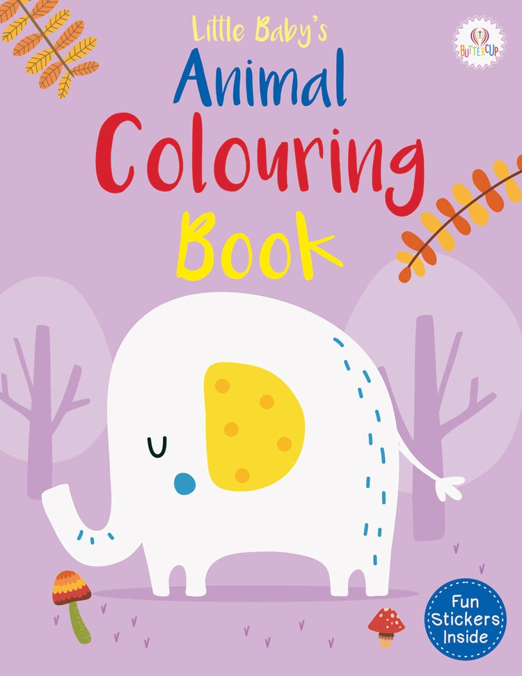 Little Baby's Animal Colouring Book