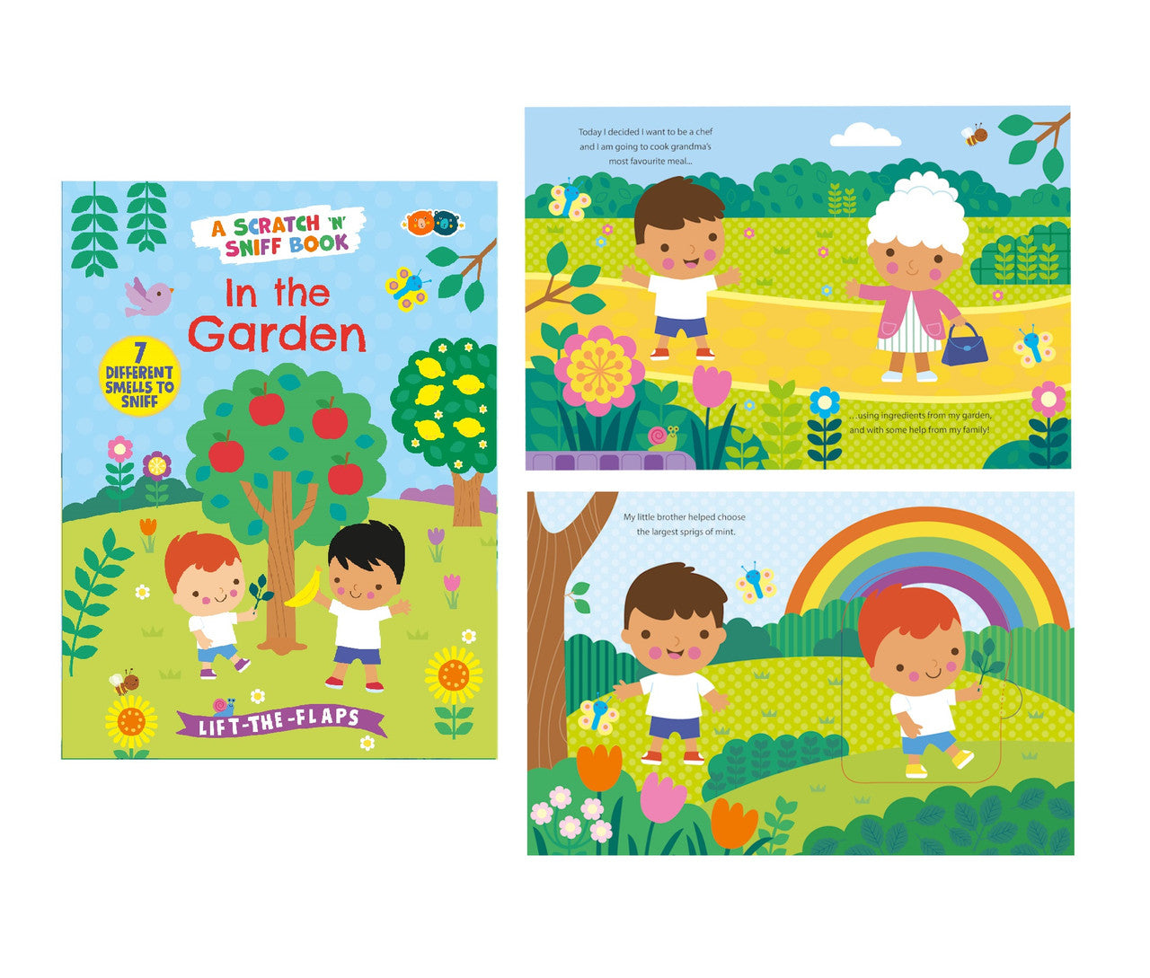 Buddy & Barney - Scratch & Sniff Book - In the Garden