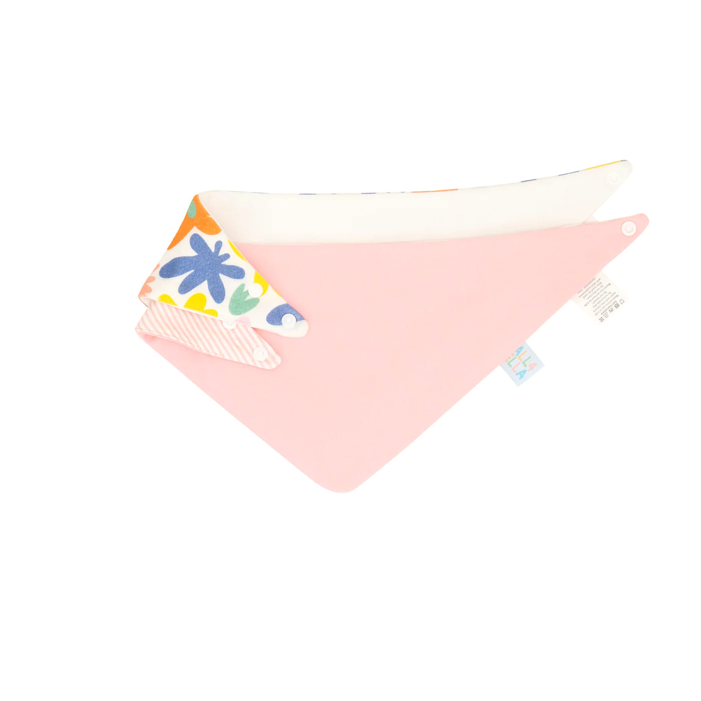 Bandana Bibs Reversible 2pk - Bright Floral