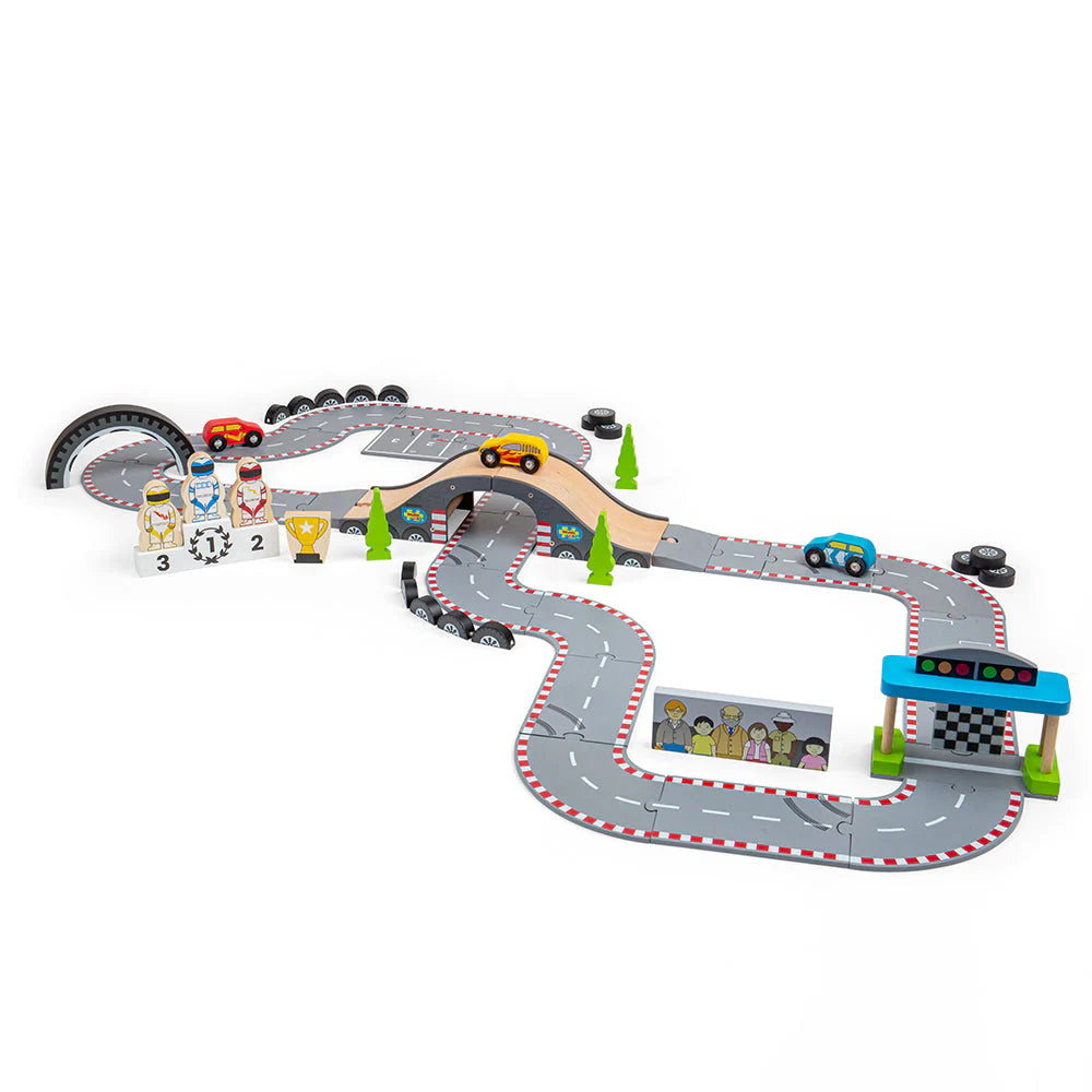 Bigjigs - Railway Race Day Set