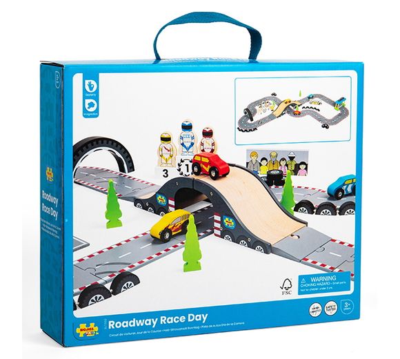 Bigjigs - Railway Race Day Set