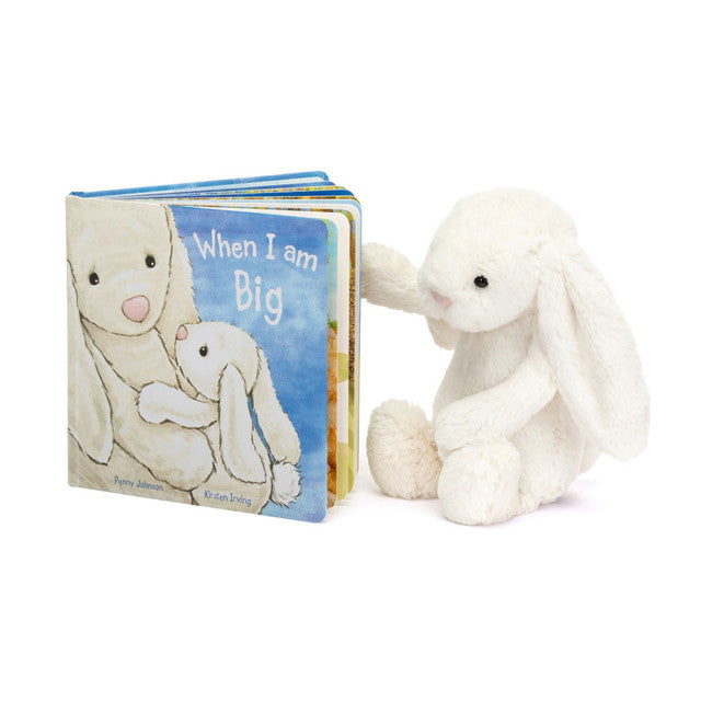 Jellycat - When I Am Big Board Book (featuring Bashful Cream Bunny)