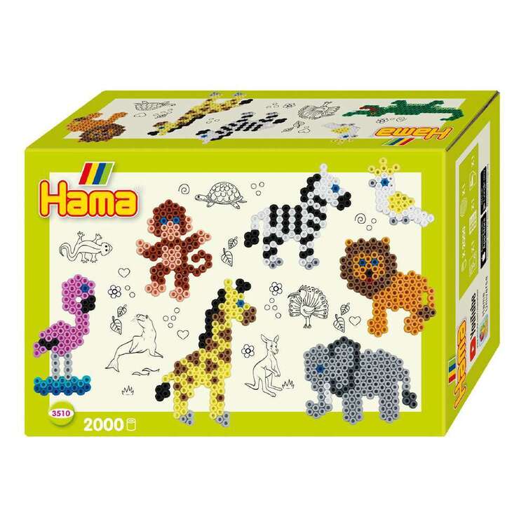 Hama - Gift Box - Zoo Animals