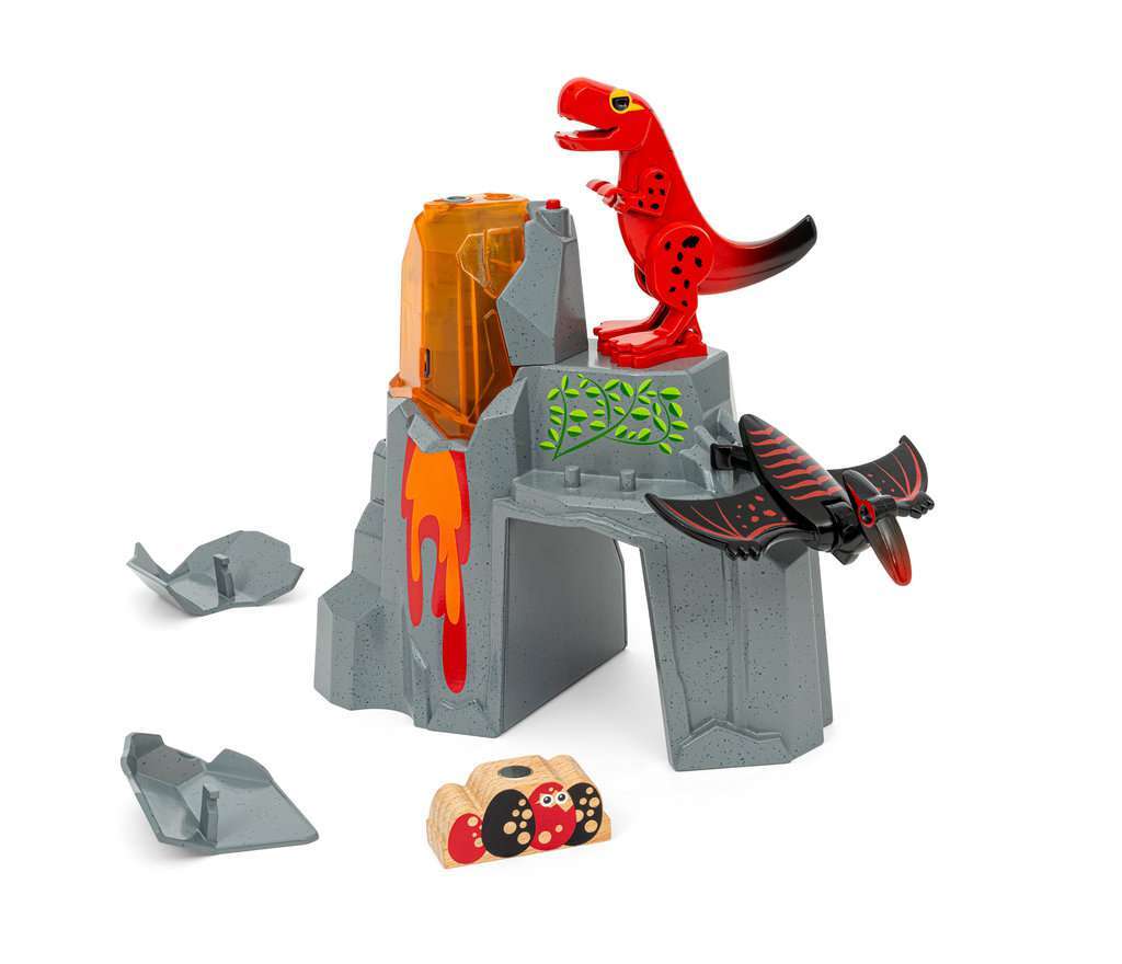 BRIO - Dinosaur Erupting Volcano Set (36092) - NEW!