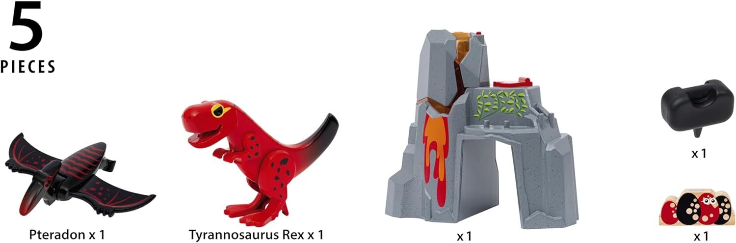 BRIO - Dinosaur Erupting Volcano Set (36092) - NEW!