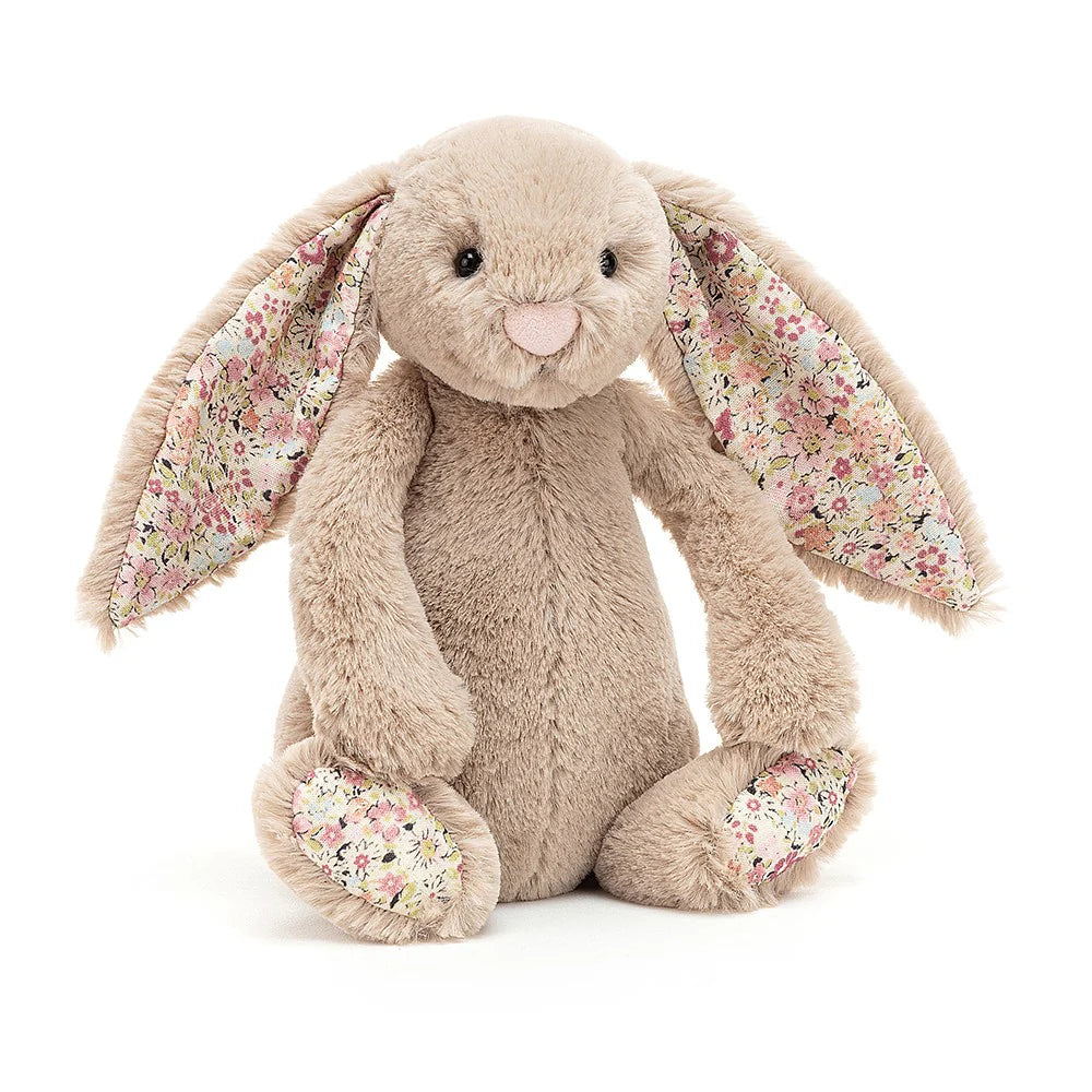 Jellycat - Blossom Bea Bashful Beige Bunny (Small) - Toot Toot Toys