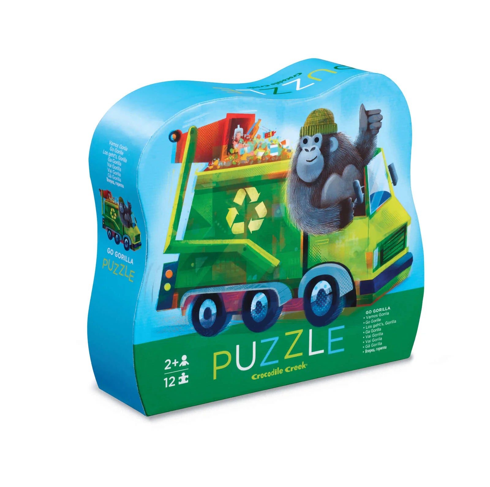 Mini 12pc Puzzle - Go Gorilla