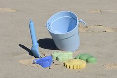 6 Pce Silicone Beach Set - Blue Sundae