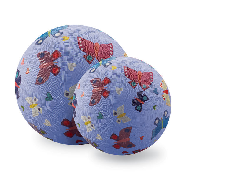 Crocodile Creek - 7 inch Playground Ball - Butterfly Garden