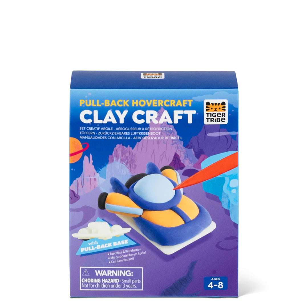 Tiger Tribe - Clay Craft - Pull-Back Hovercraft