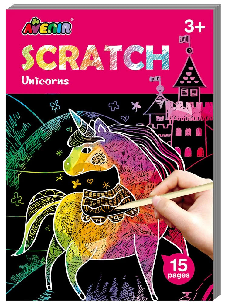 Mini Scratch Book - Unicorn