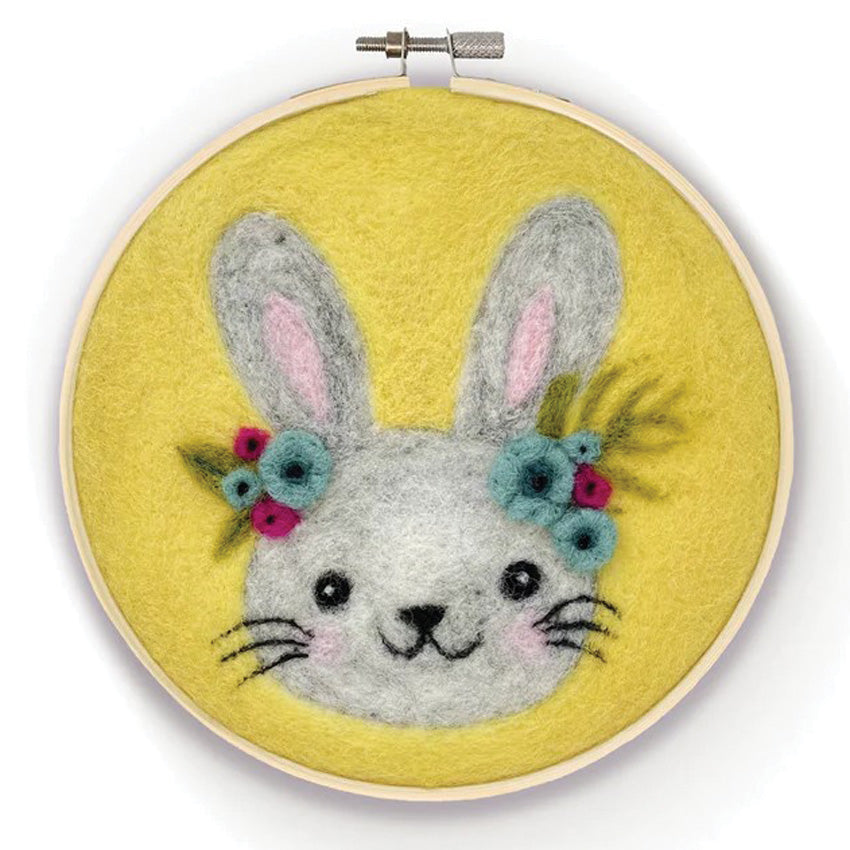 Bunny Hoop Needle Felt