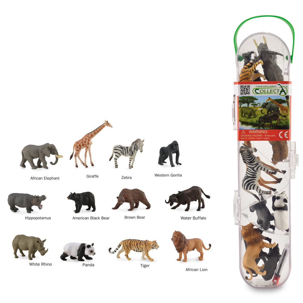 Box of Mini Wild Animals (A1105)