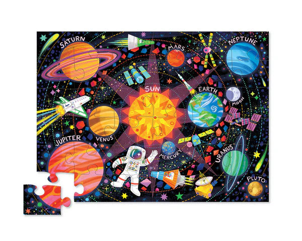 Crocodile Creek - Classic Floor Puzzle 36pc - Space Explorer