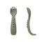 All4Ella - Comfy Grip Silicone Forks 2pk - Olive