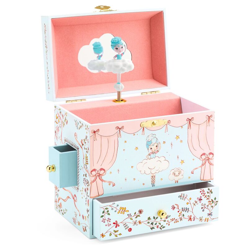 Ballerina on Stage Music Box