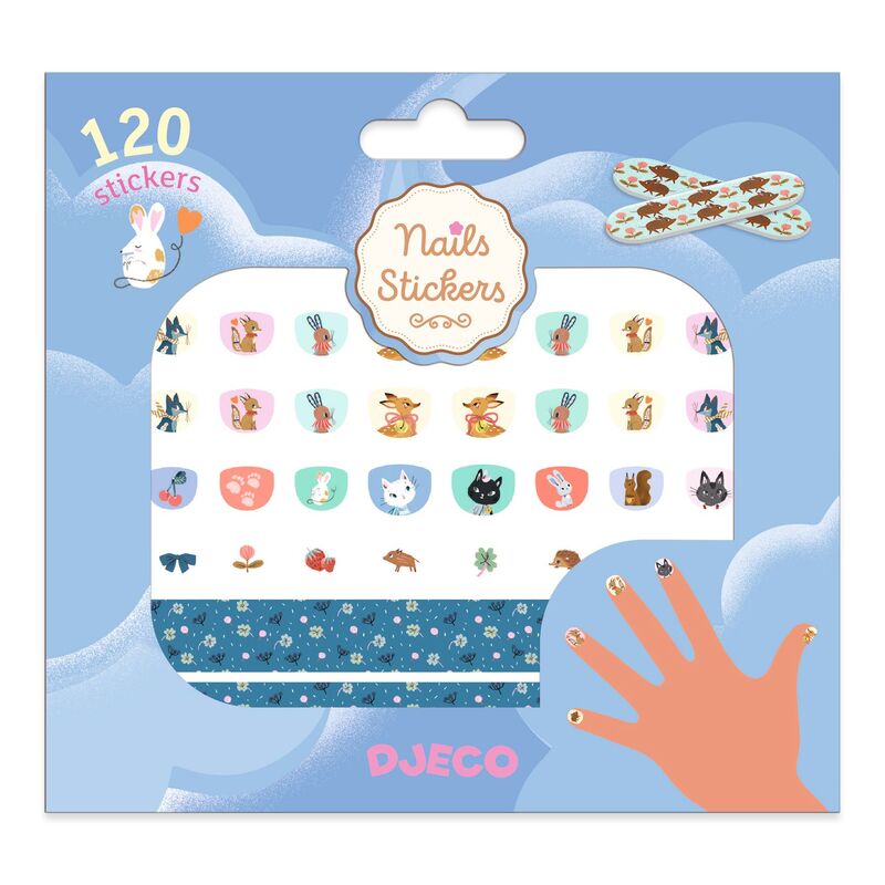 120 Cutie Nail Stickers