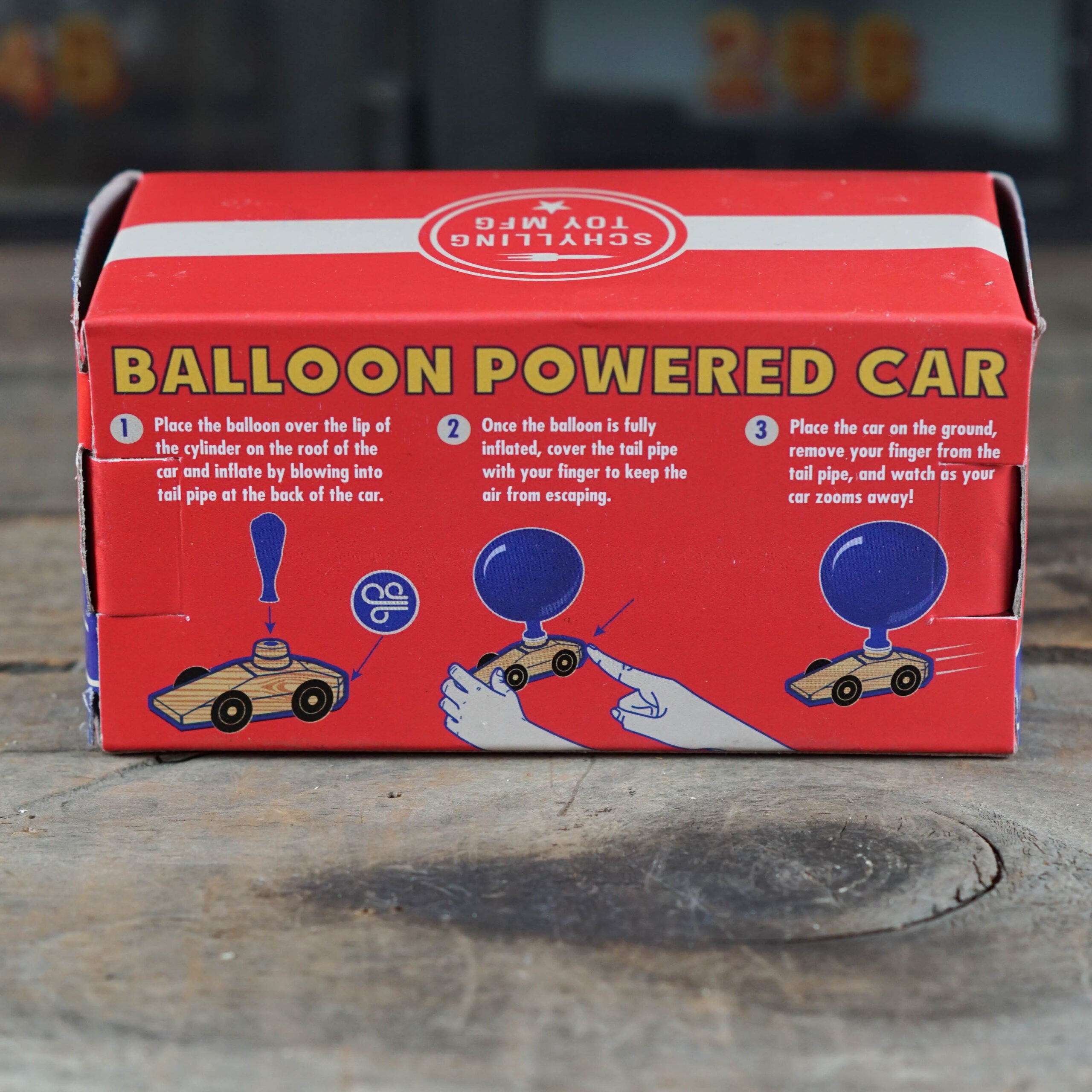 Balloon Powered Car