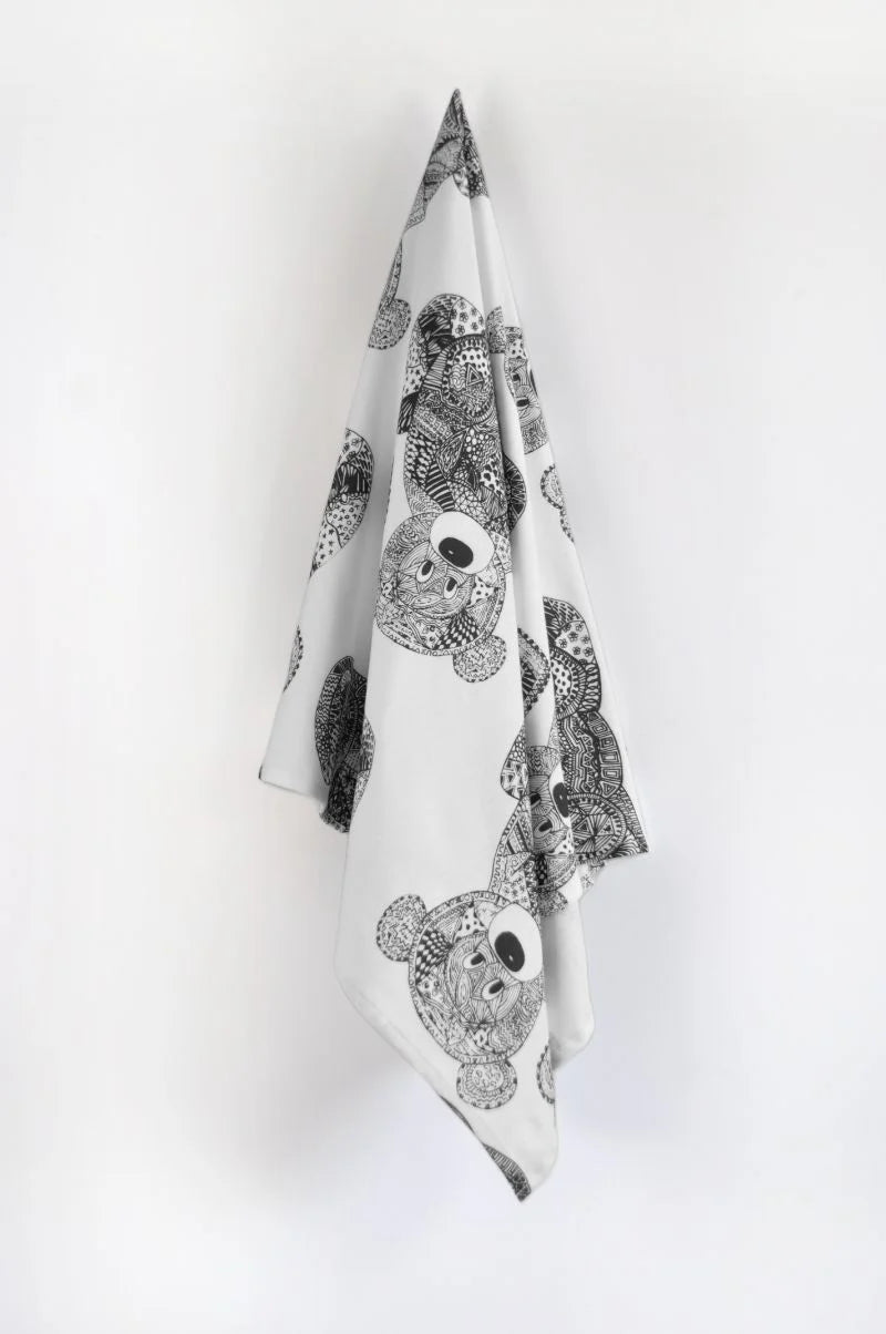 Organic Jersey Wrap - Tallulah the Teddy