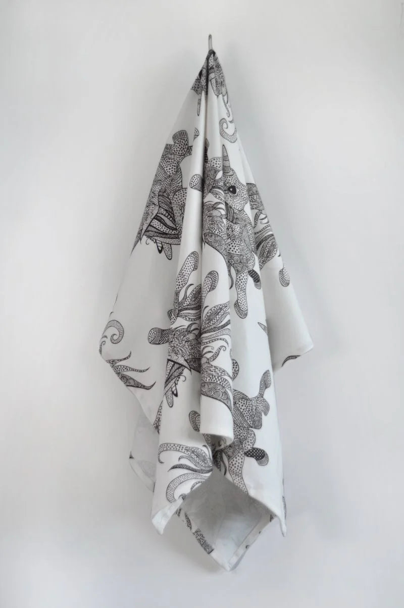 Organic Jersey Wrap - Lila the Unicorn