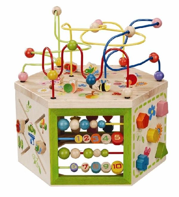 Bamboo 7 in 1 Garden Activity Cube