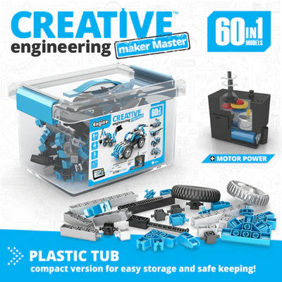 Engino - Creative Builder - 60 in 1 - Maker Master