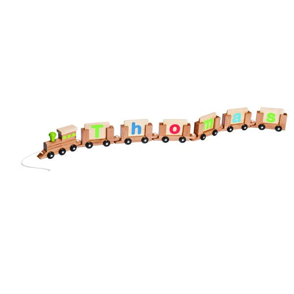 EverEarth Bamboo Name Train Engine - Toot Toot Toys