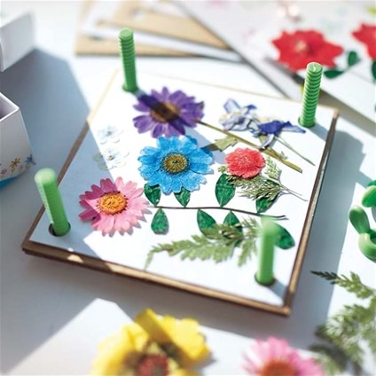 Green Creativity - Pressed Flower Art