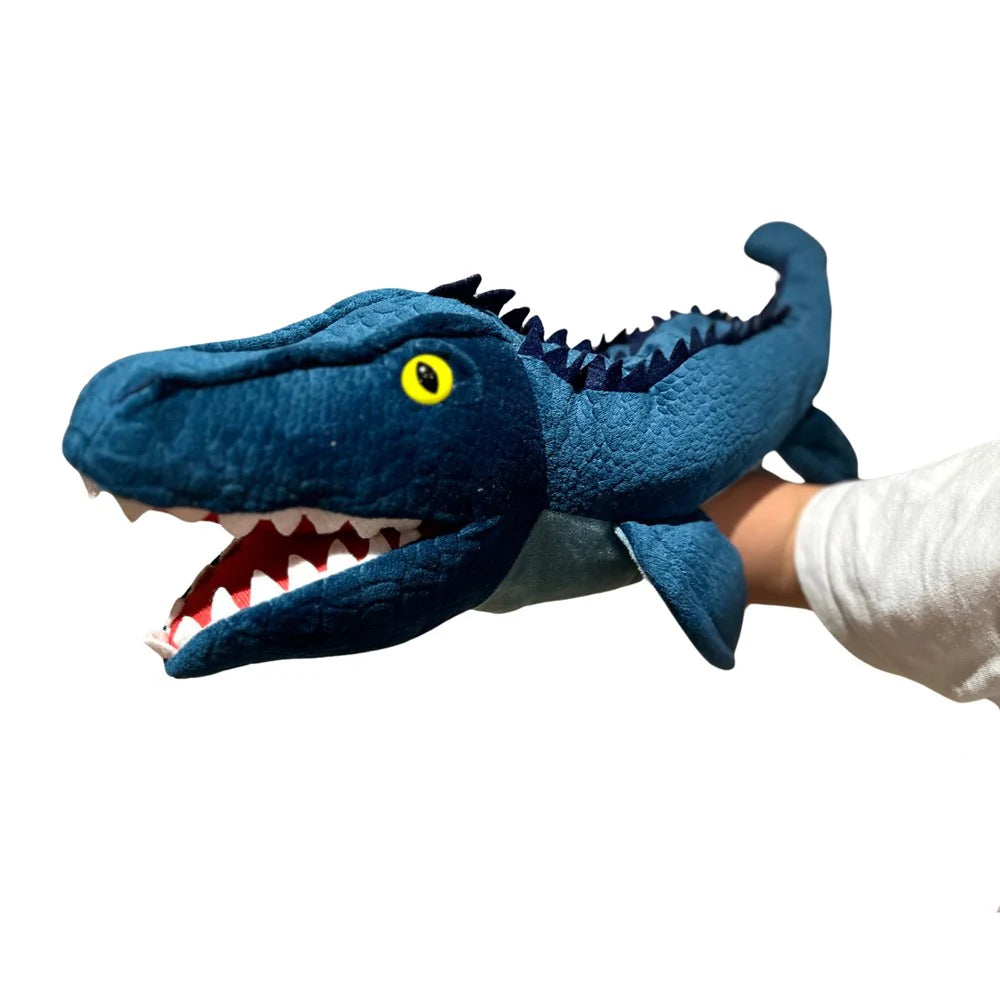 Plush Hand Puppet - Mosasaurus