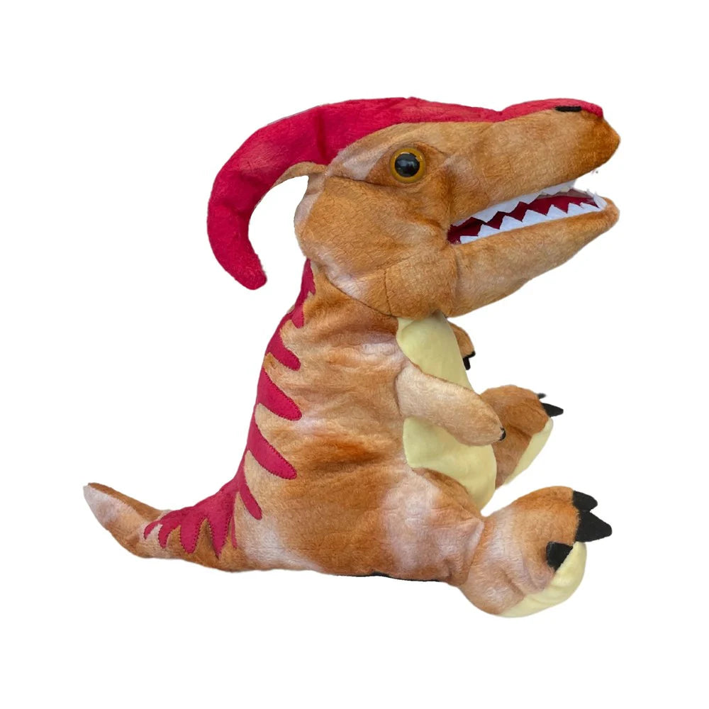 Plush Hand Puppet - Parasaurolophus